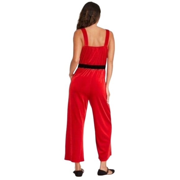 Reindeer Ugly Christmas Party Jumpsuit Women's XXL 2XL Red Black Green‎ NEW - Picture 11 of 11